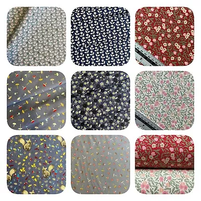 CLEARANCE 100% COTTON FABRICS 114cm Wide Fabrics • £3.75