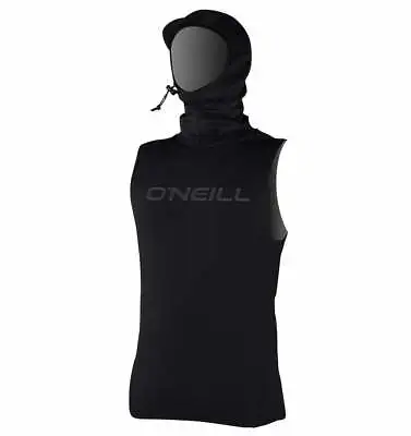 O'Neill Thermo X Vest W/ Neoprene Hood - Men's - X-Large / Black • $89.95