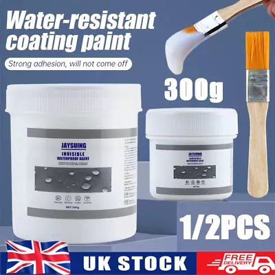 Invisible Waterproof Bonding Wall Adhesive Sealant Anti-leakage Agent 300/600g • £10.98