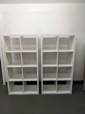Pair Of Ikea Kalax Tall Shelves - Pickup Only • £9.99