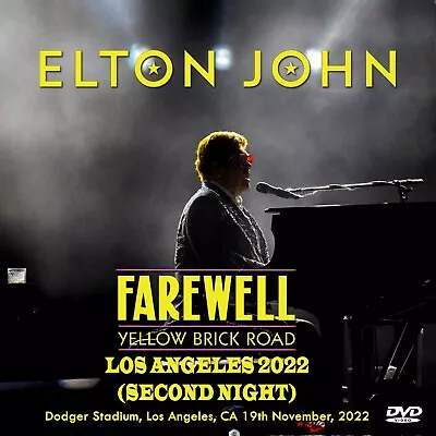 Elton John Los Angeles 2022 (2nd Night) 2dvd • $30