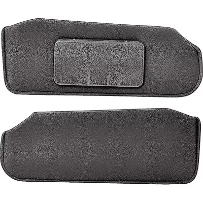 1993-2002 Camaro Firebird; Cloth Sun Visors; Without Brackets; Graphite; Pair • $239.99