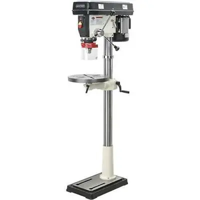 $1219 • Buy Shop Fox W1680 1 H.P. 17  Floor Model Drill Press 12 Speed With Mt #3 Spindle