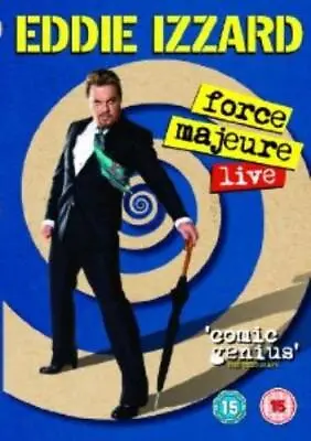 Eddie Izzard: Force Majeure Live [DVD] [ DVD Incredible Value And Free Shipping! • £1.99