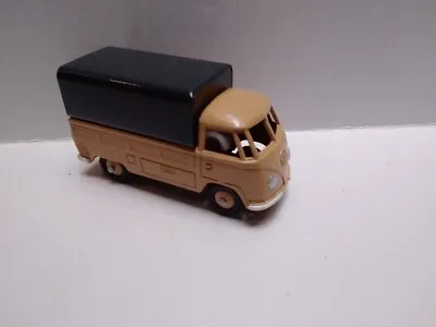 Obsolete BUDGIE TOYS VOLKSWAGEN KOMBI PICK UP Painted In FAWN  With  Tin Canopy • $36