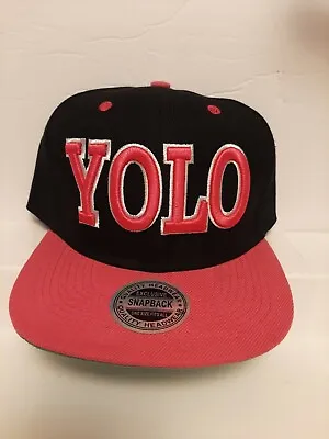 $36.81 • Buy YOLO Exclusive Headwear Snapback. One Sze Fits All