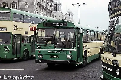 Merseyside PTE No.4009 Pier Head Liverpool 1982 Bus Photo • £2.70