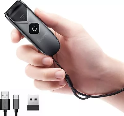 Eyoyo Mini 2D Barcode Scanner Bluetooth USB 1D QR Code Scanner For Android IOS • $61.99