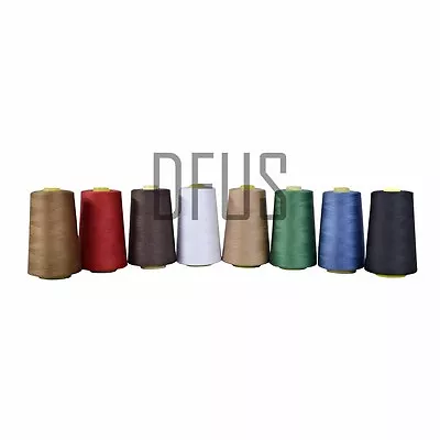 £5.99 • Buy TOP QUALITY SEWING THREAD 120s SPUN POLYESTER OVERLOCKING 5000YARDS - 23 COLOURS