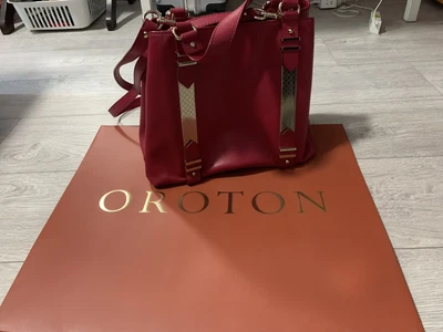 $88 • Buy Oroton Pink Leather Bag Excellent Condition Near New