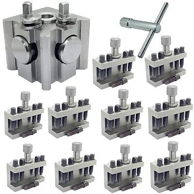 11PCS Quick Change Toolpost Set T1 T51 For Boxford Lathes Bluefox • $531.50