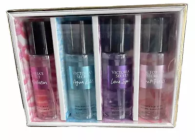 Victoria's Secret Travel Mist Gift Set Of 4 Mists - 2.5floz - New In Box • $19.95
