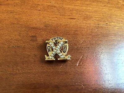 $299.99 • Buy Vintage 10K Gold Chi Omega XΩ Sorority Fraternity Member Pin Badge