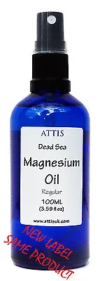 £5.49 • Buy ATTIS Best Dead Sea Magnesium Oil Spray 100ML