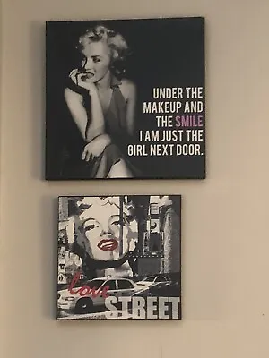 Marilyn Monroe Canvas Pictures Set • $22