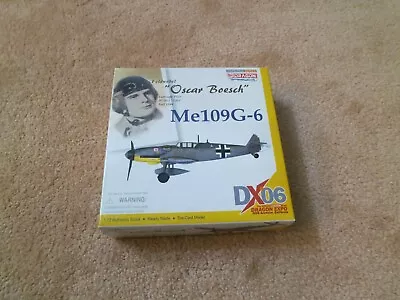 DRAGON WINGS 1:72 Warbird Series DX06 Me109G-6 Oscar Boesch NEW #50244 AUCTION • $75