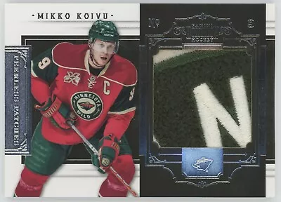 2010-11 Panini Dominion Mikko Koivu Peerless Patches Patch /25 #38 • $90.87