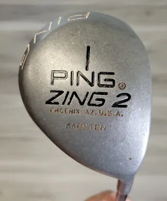 Vintage Ping Zing 2 Golf Cluby 1 Wood Karsten Graphite Shaft Ping • $39.88