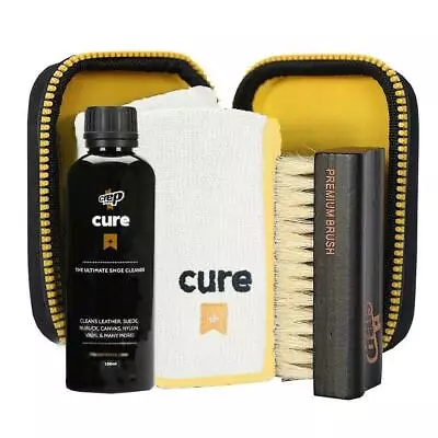 Crep Protect The Cure Kit Shoe Cleaning Spray Hog Hair Brush & Microfibre Cloth • $30