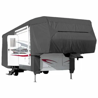 Motorhome RV 5th Wheel Camper Trailer Van Storage Cover - Length 37' - 41' • $133.96