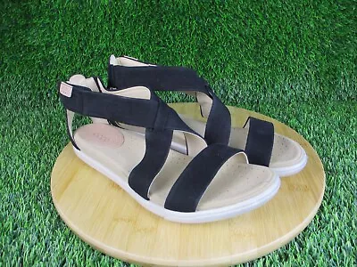 Ecco Damara Sandal Black Size 9 Womens Used • $30