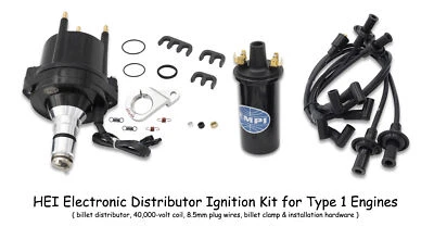 Vw Type 1 Empi Electronic Distributor Hei Ignition Kit Bug Bus Ghia Super Beetle • $325