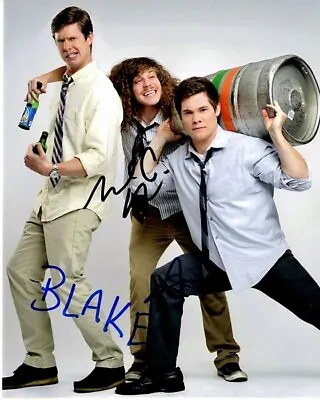 $465.28 • Buy Adam Devine, Blake Anderson, And Anders Holm Signed Workaholics Cast 8x10 Photo