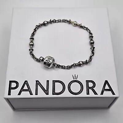 Genuine Pandora Five Clip Station Capture Bracelet 17CM ALE 925 #591704 • £45