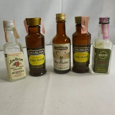 Miniature Glass Whiskey BOTTLES - EMPTY • $9.99