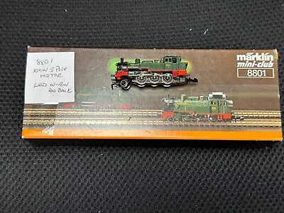 $190 • Buy Z Scale Marklin 8801 2-6-0 BR 96 Belgian Railways SNCB Steam Tank Locomotive B