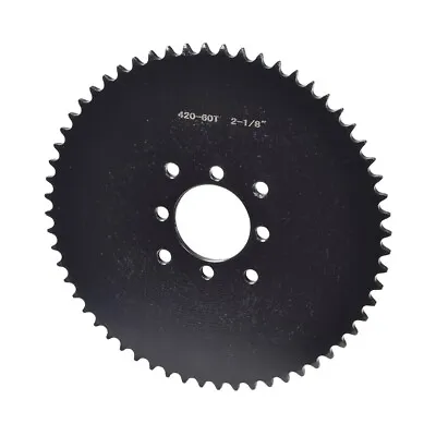 #40/41/420 Chain 60 Tooth Steel Sprocket For Go-Kart Mini Gas Dirt Bikes ATV • $24.99