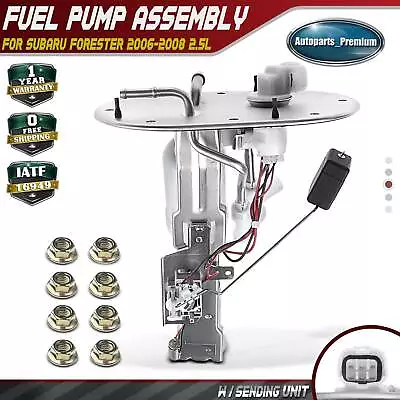 $72.39 • Buy Fuel Pump Assembly For Subaru Forester 2006 2007 2008 H4 2.5L Petrol 42021SA080