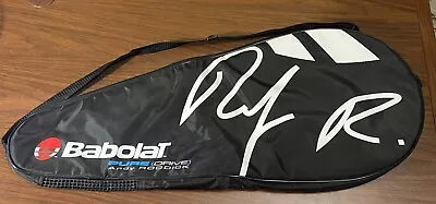 BABOLAT Pure Drive Andy Roddick Tennis Racket Bag Case Cover 3:4 3/8 W/ Strap • $16.99