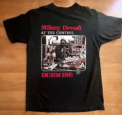 Mikey Dread Dubwise At The Control Black Short Sleeve Unisex T-Shirt S-5XL QX5 • $22.99