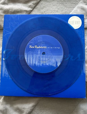 £99 • Buy Foo Fighters Everlong LIMITED BLUE Vinyl 7  RARE!