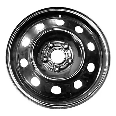 02485 Reconditioned OEM 17x6.5 Black Steel Wheel Fits 2014-2020 Dodge Caravan • $79