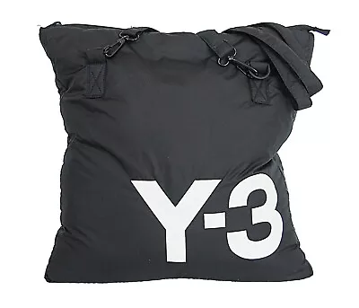Y-3 Yohji Yamamoto Reversible Nylon Shoulder Bag Tote Black • $150