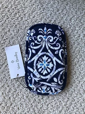 Nwt Vera Bradley Double Eyeglass Case Steel Blue Medallion • $16.50