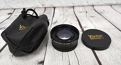 Vivitar Series 1 High Definition 2.2X 58MM Telephoto Lens Japan 1090413 Canon • $11.91