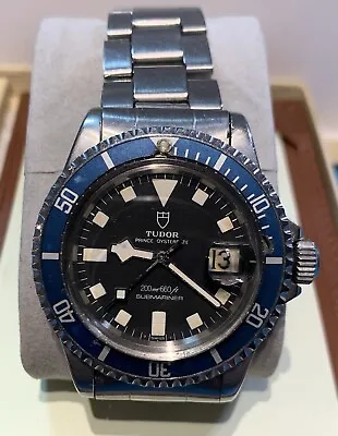 1972 Tudor Snowflake Submariner 9411/0 Vintage Men’s Stainless Steel Diver Watch • $10999.99