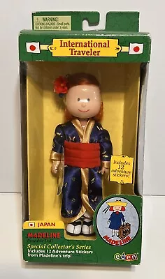  Madeline Japan Poseable Doll International Traveler Madeline Doll Eden 2000 NEW • $31.99