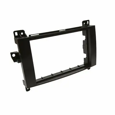 Mercedes VW Double DIN Car CD Stereo Radio Facia Fascia Adaptor Surround Plate • £10.26