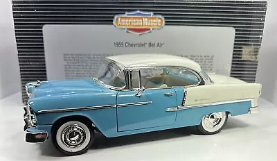 American Muscle 1/18 Scale 1955 Chevrolet Bel Air “never Displayed’ Vintage  • $129.99