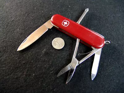 WENGER  HOBBYIST--RARE--1970's OR EARLIER--VINTAGE--RETIRED--SWISS ARMY KNIFE • $69.99