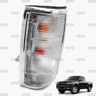 Fits Mazda B2000 B2200 Fighter B2500 1986 97 Lh Rear Tail Light Lamp Chrome • $44.71