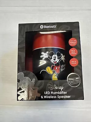 New Mickey Mouse Disney LED Humidifier And Wireless Bluetooth Speaker • $39.99