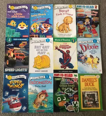 Lot Of 12 Level My First Reader | Step Into Reading | I Can Read Kids Set Series • $14.99