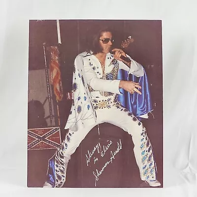 Vintage Photo Sherman Arnold Elvis Impersonator Agency Signed Promotional Lot • $11.99