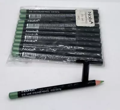 Nabi Eyeliner Pencil E18 Lime 0.04 Oz 12 Pack • $13.99