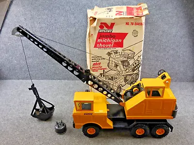 Vintage Nylint Jumbo Michigan Shovel Toy With Magnetic Hoist No. 79-54459-C 2211 • $179.99